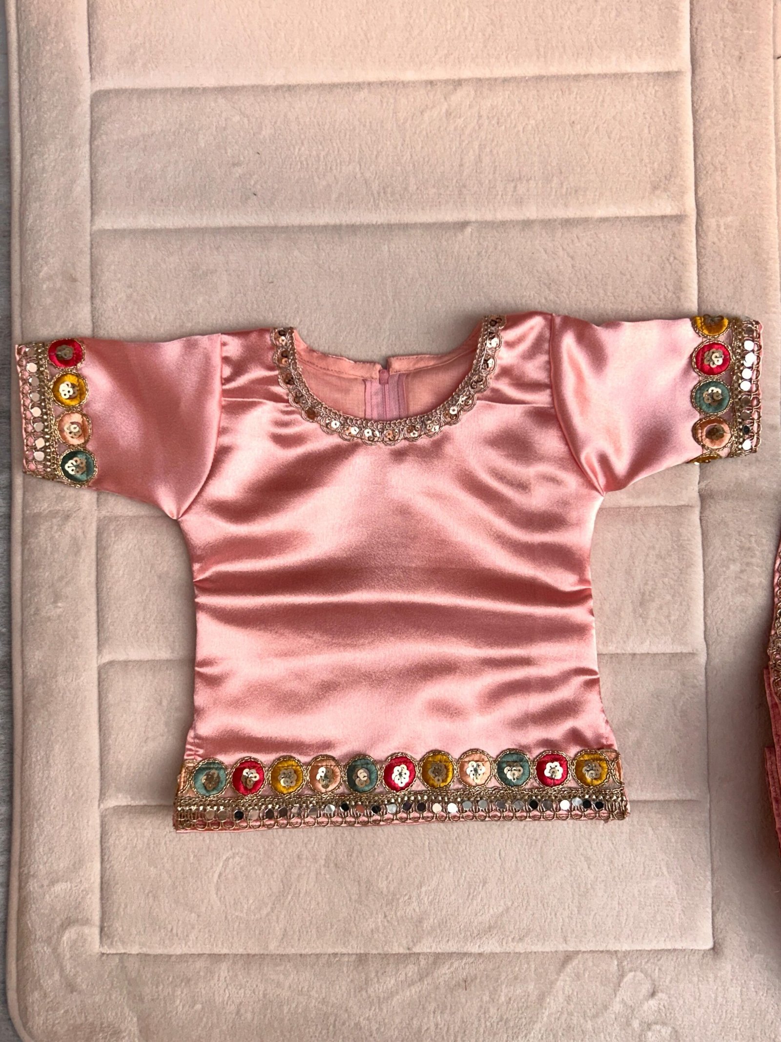 Blush pink lehenga set - Image 5